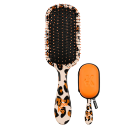 The Knot Dr. - Spazzola The Patterned Pro Hairbrush Leopard con Custodia